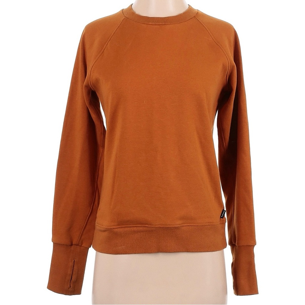 Orange Crewneck Sweater